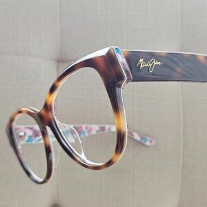 Maui Jim X Brooks Brothers Women Eyeglasses Frame MALAMA Glasses Made in Italy